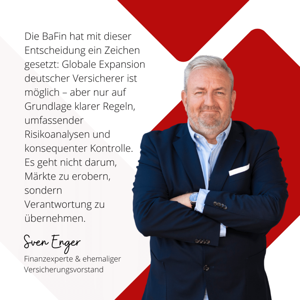 Globale Expansion deutscher Versicherungen ist möglich - Sven Enger