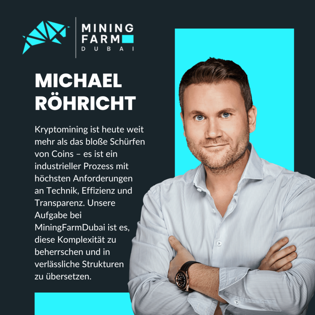 Kryptomining ist mehr als schürfen - Michael Rohricht