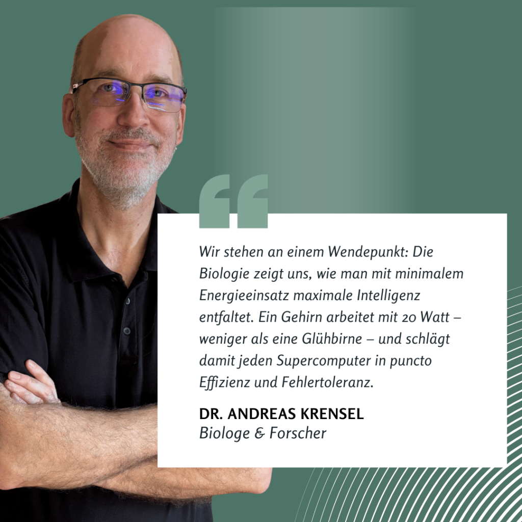 Technischer Wendepunkt dank der Biologie - Dr. Andreas Krensel