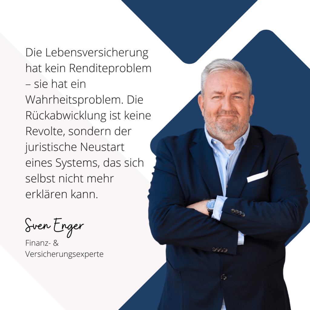 Renditenproblem bei Lebensversicherungen - Sven Enger